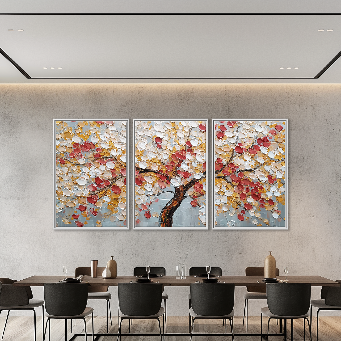 Abstract Autumn Tree