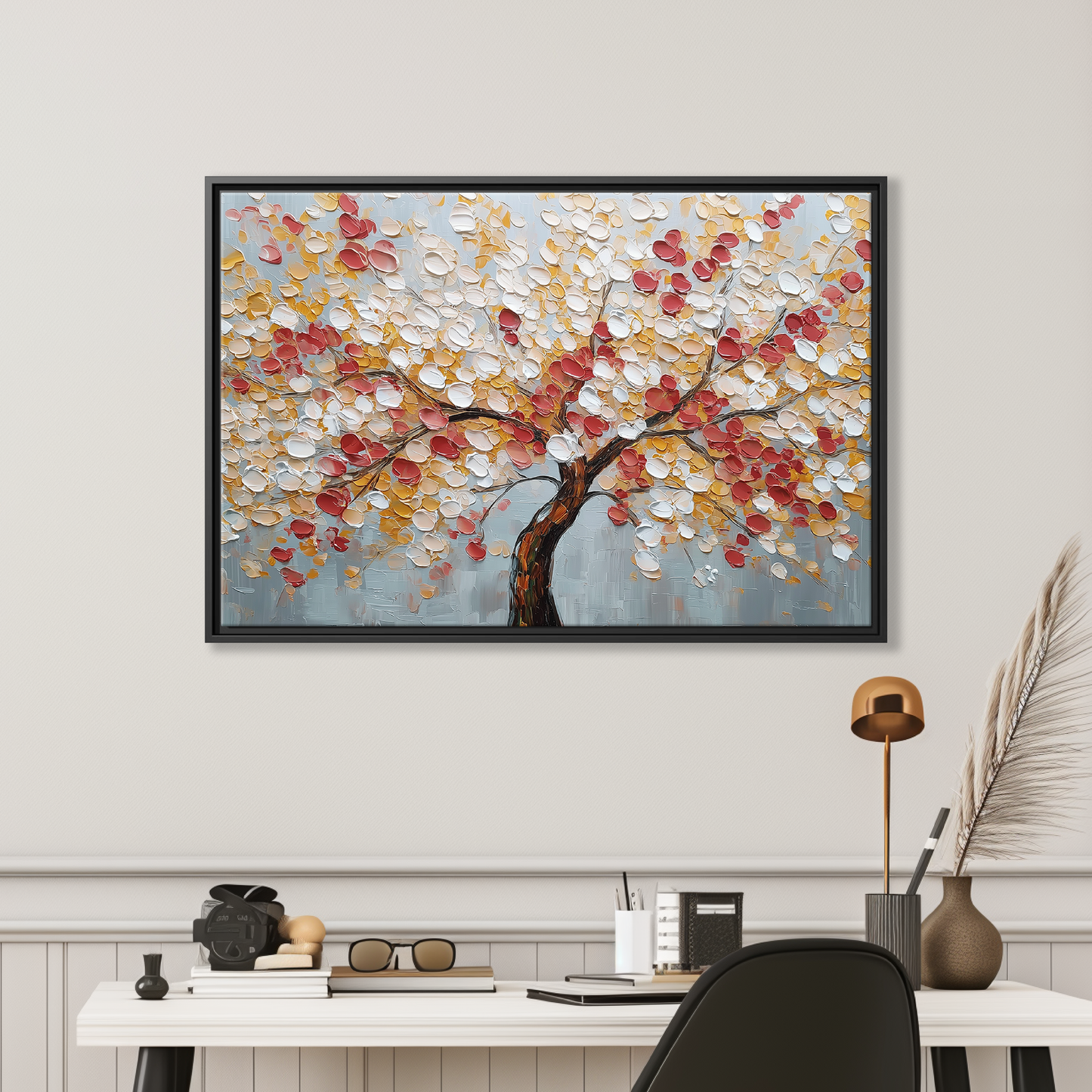Abstract Autumn Tree