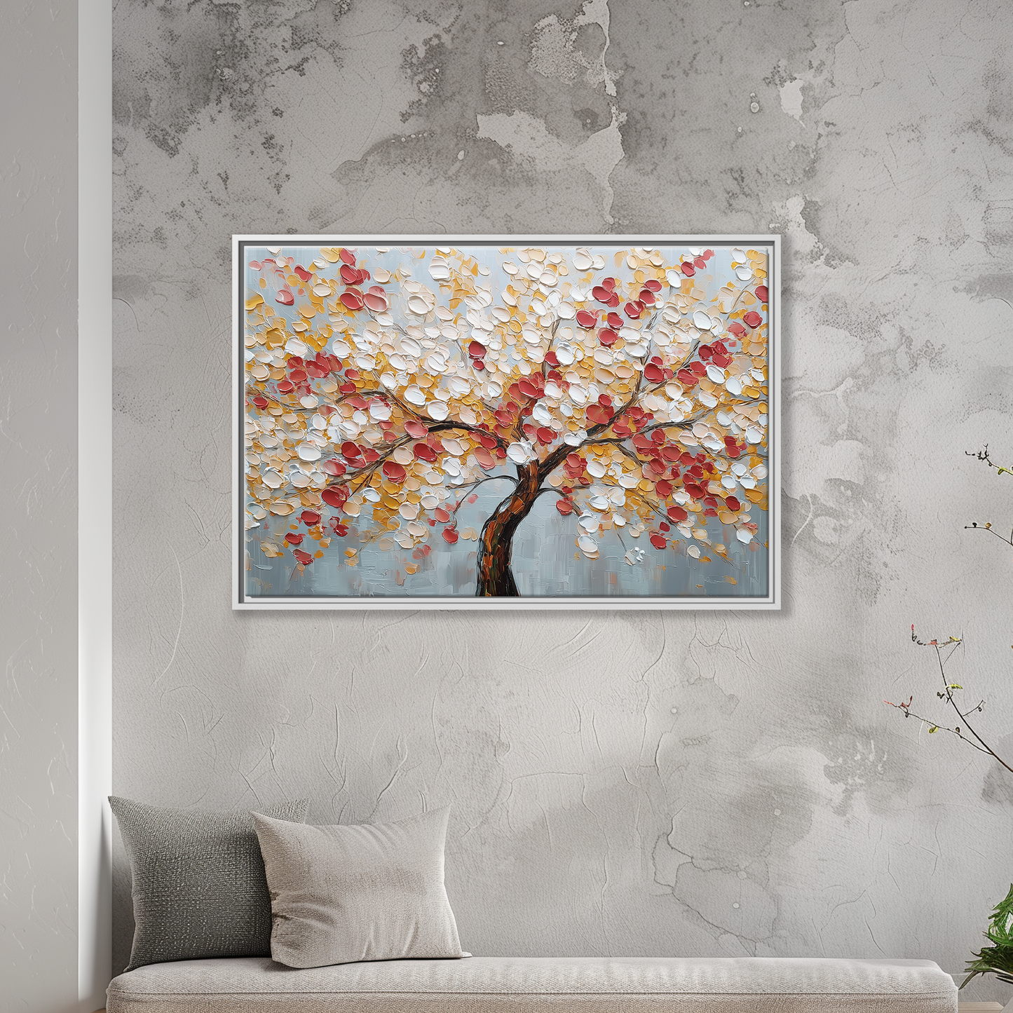 Abstract Autumn Tree