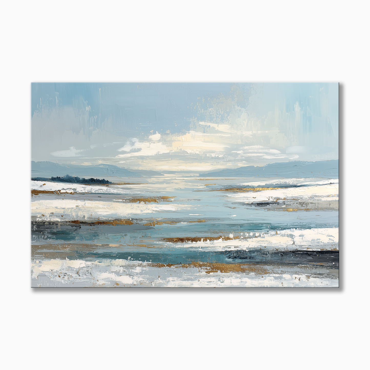 Abstract Coastal Winter