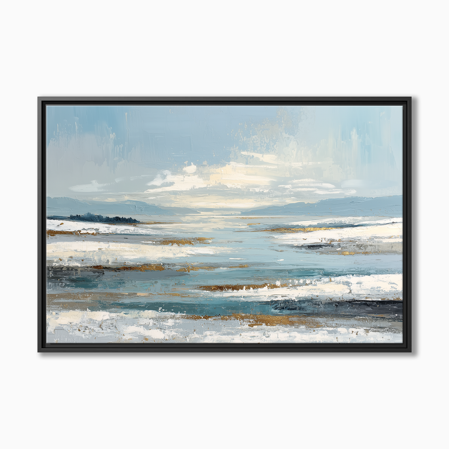Abstract Coastal Winter