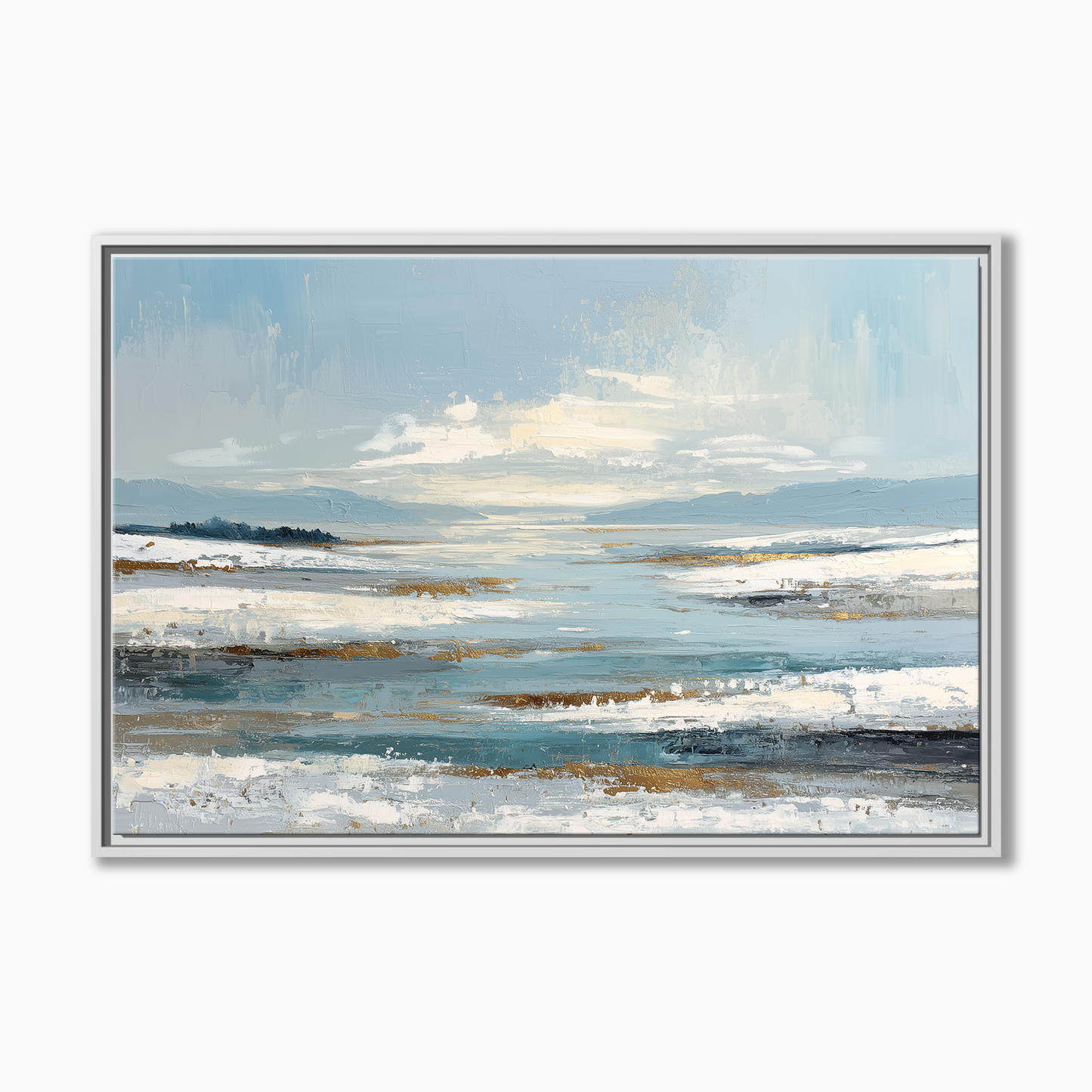 Abstract Coastal Winter