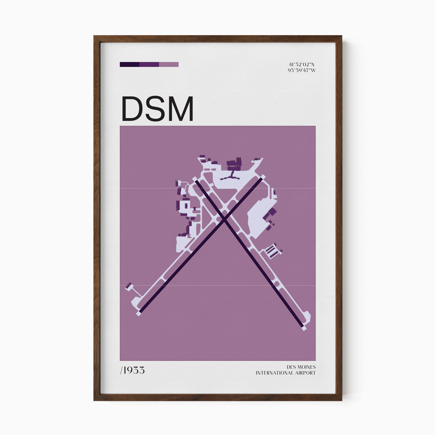 Des Moines International Airport Map