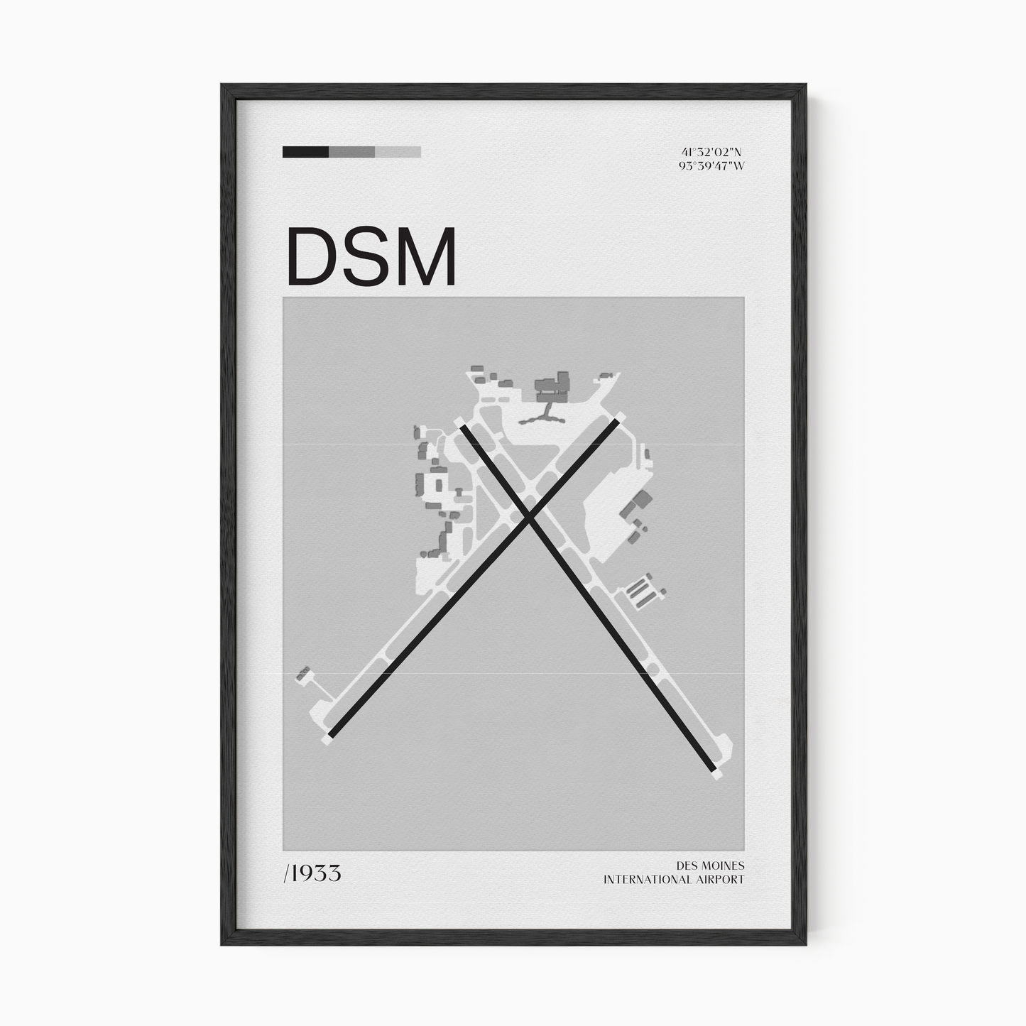 Des Moines International Airport Map
