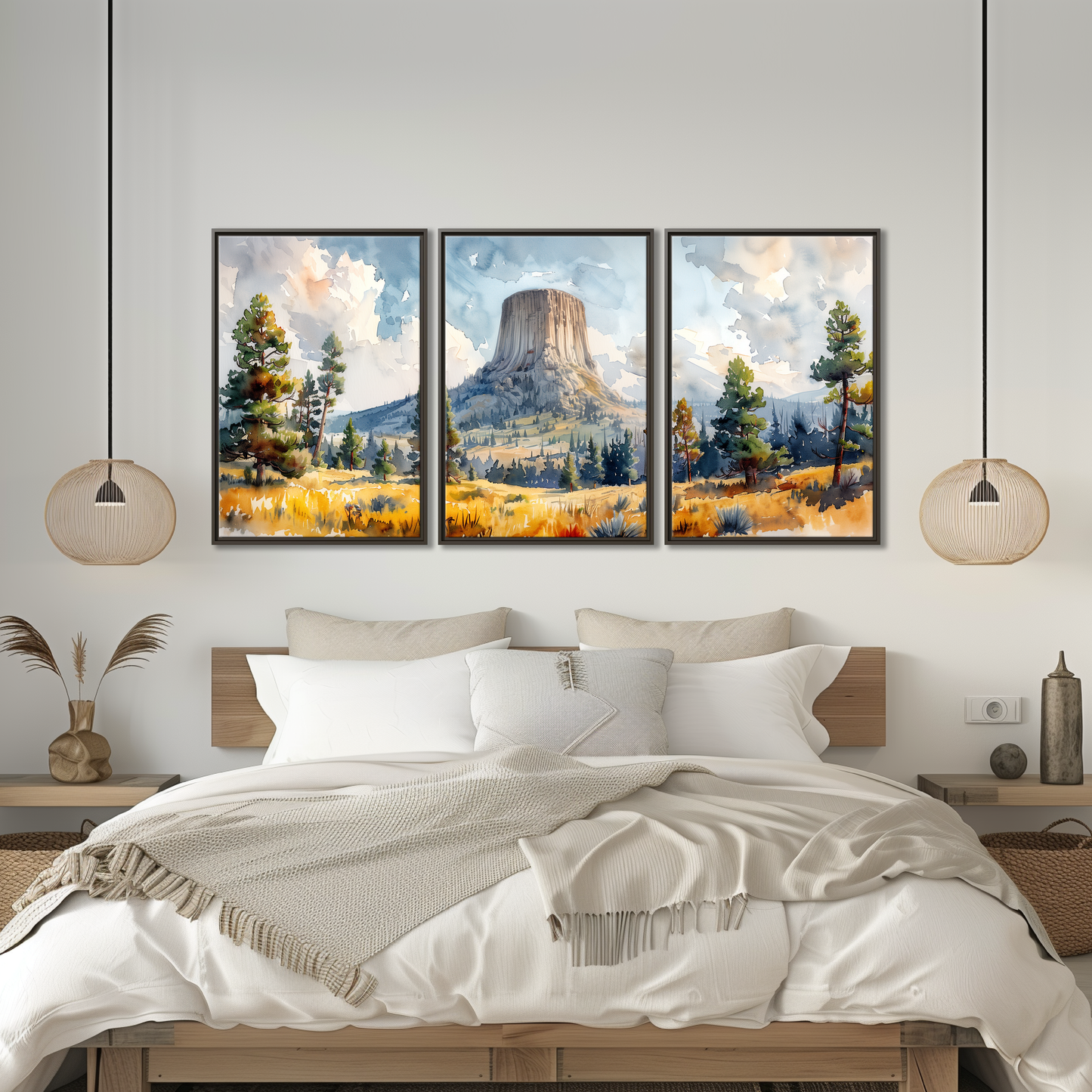 Devils Tower Watercolor