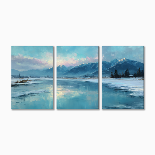 Frozen Lake Mountain