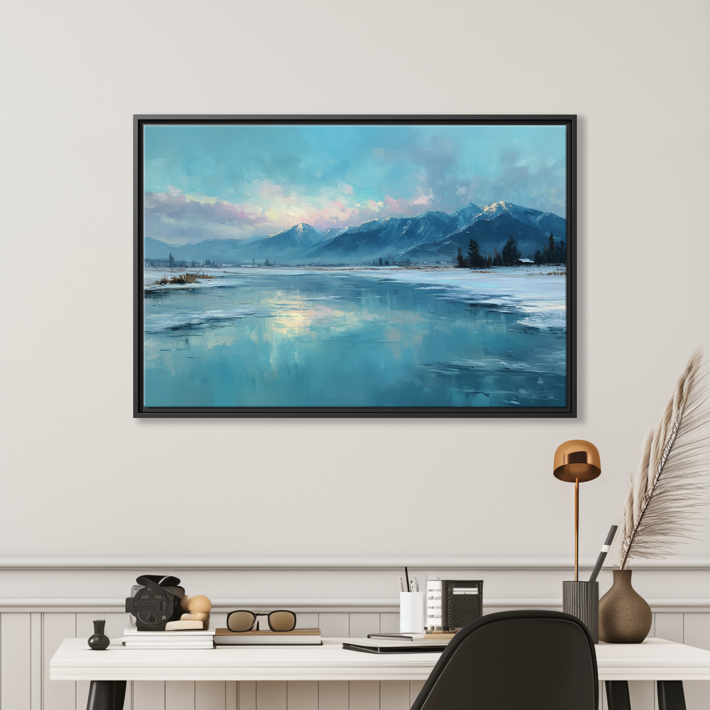 Frozen Lake Mountain