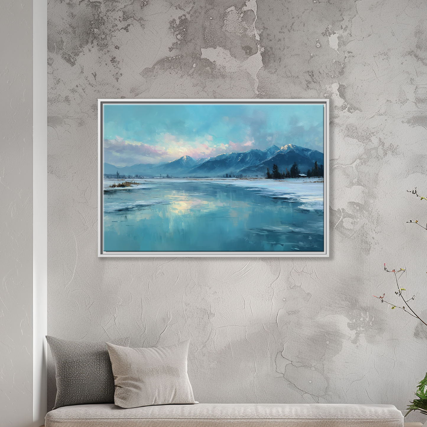 Frozen Lake Mountain