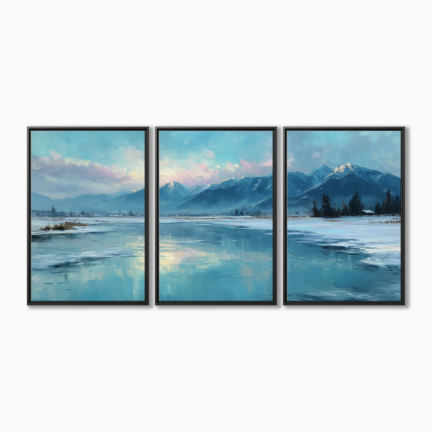 Frozen Lake Mountain