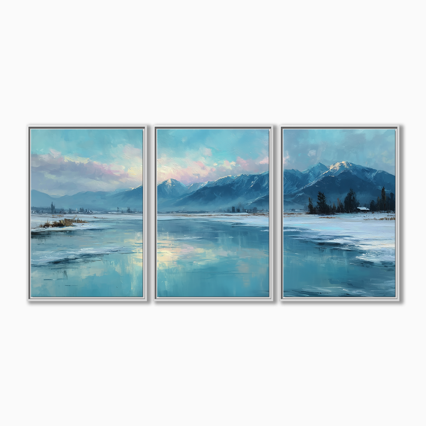 Frozen Lake Mountain