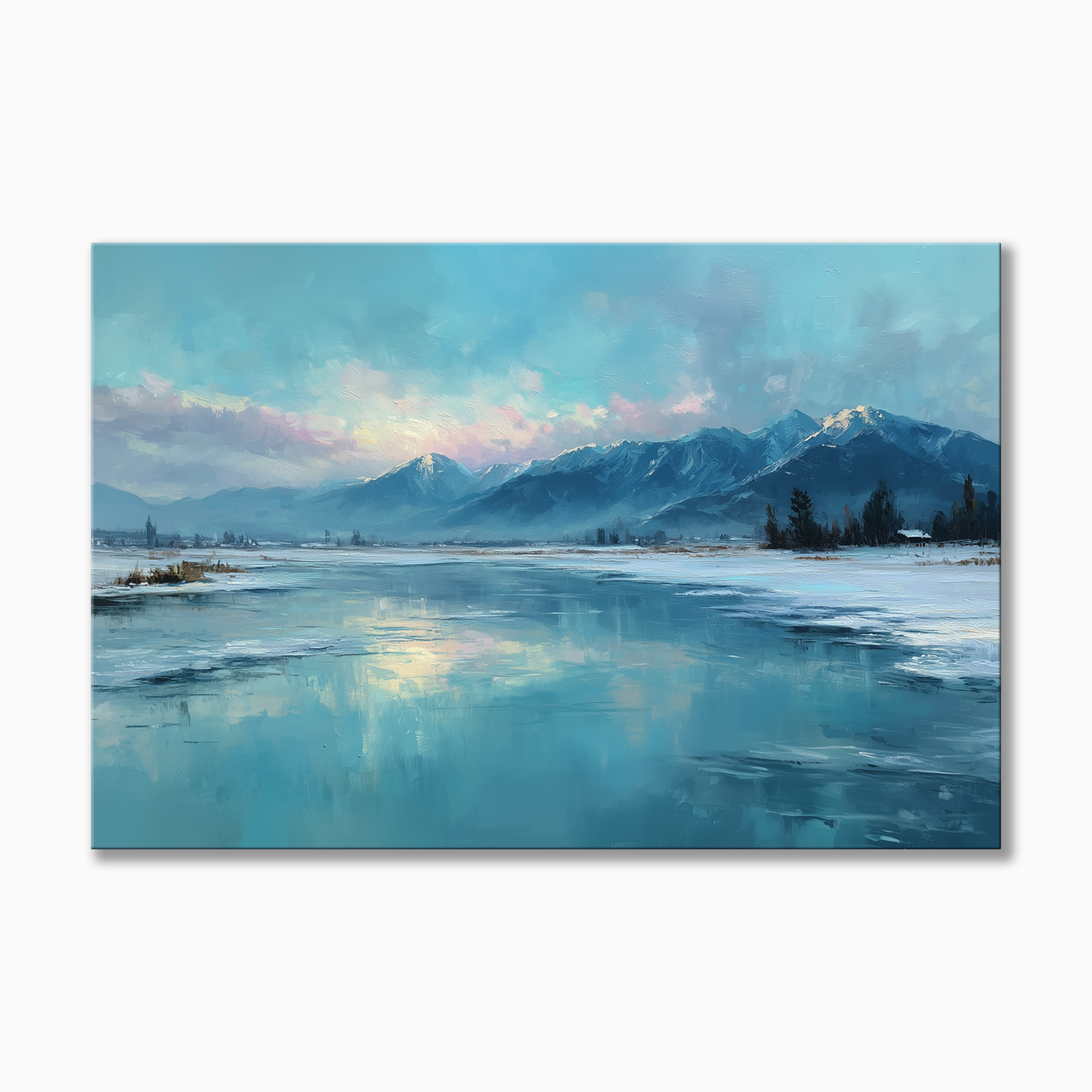 Frozen Lake Mountain
