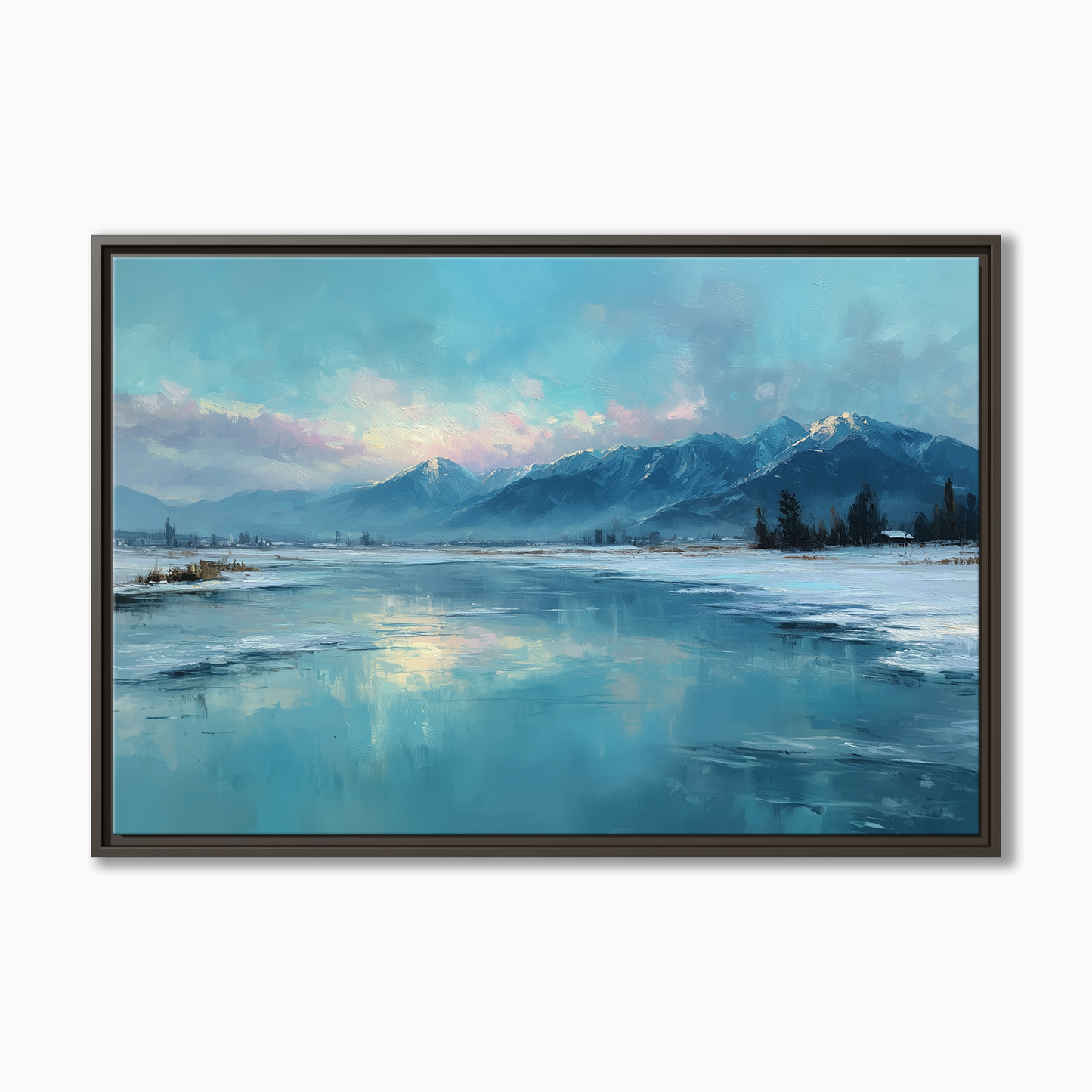 Frozen Lake Mountain
