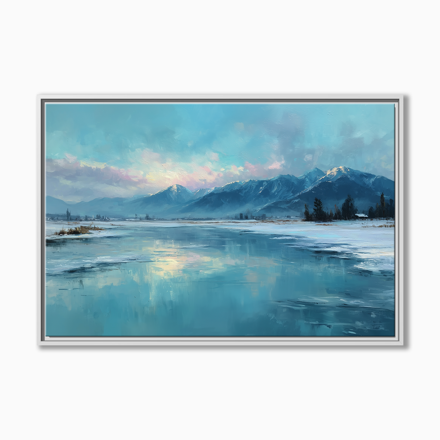 Frozen Lake Mountain