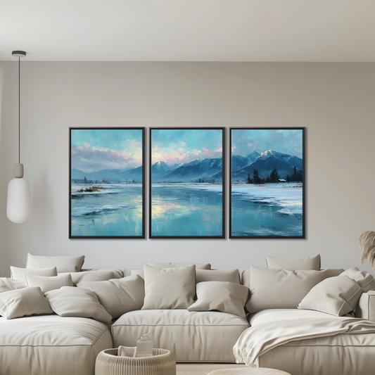 Frozen Lake Mountain