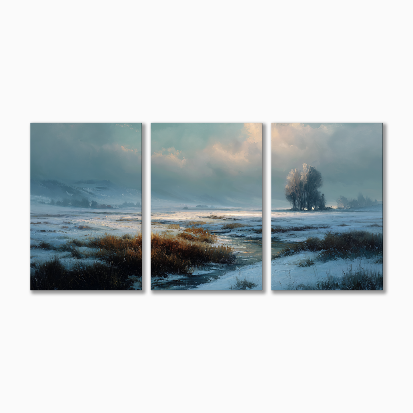 Misty Winter Meadow