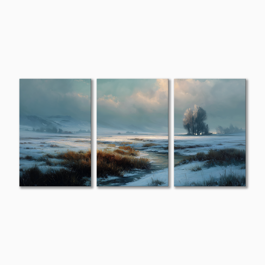 Misty Winter Meadow