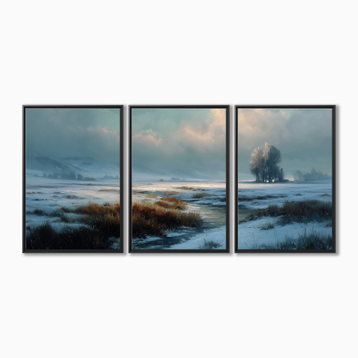 Misty Winter Meadow