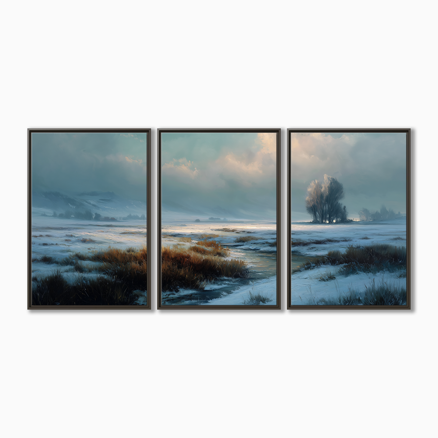 Misty Winter Meadow