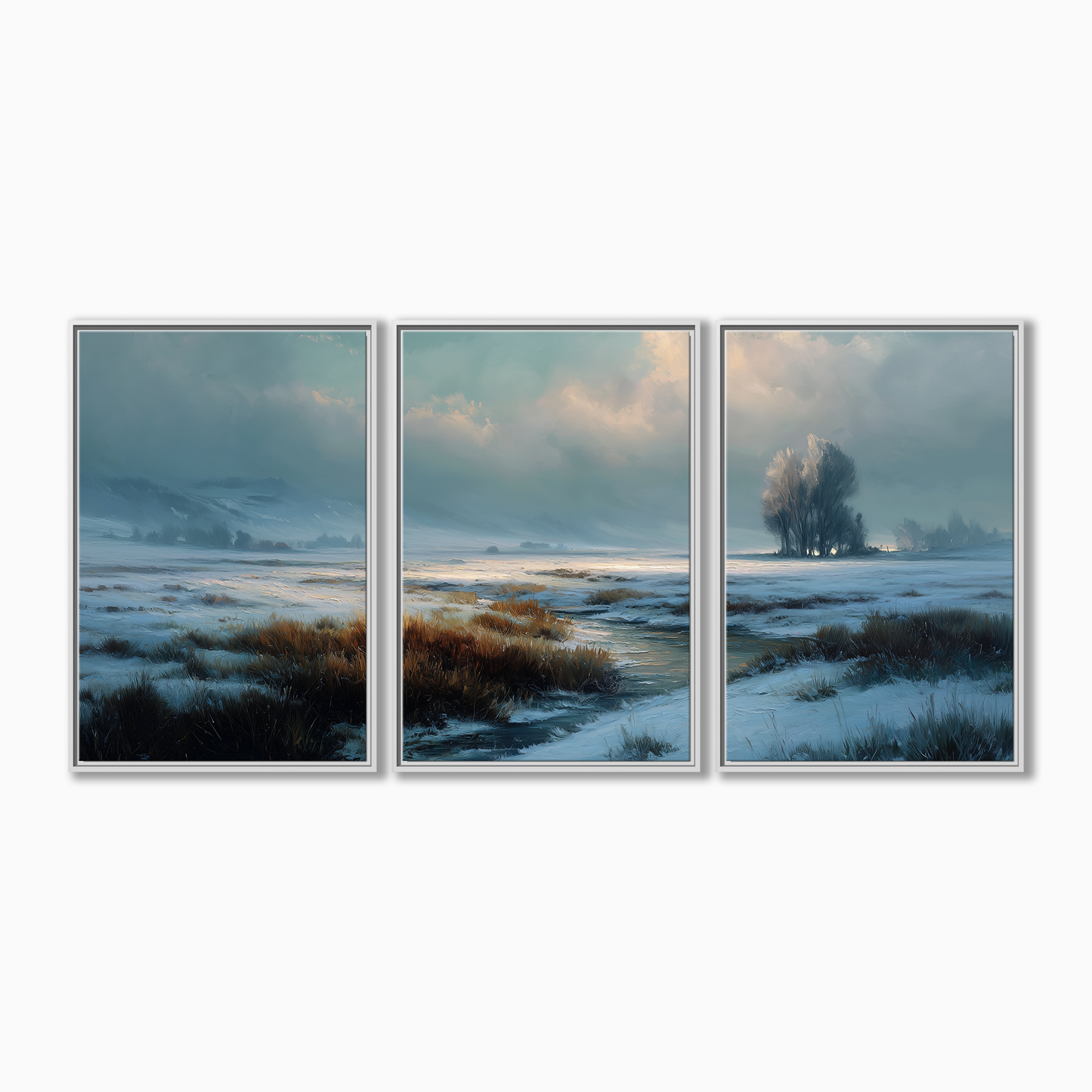 Misty Winter Meadow
