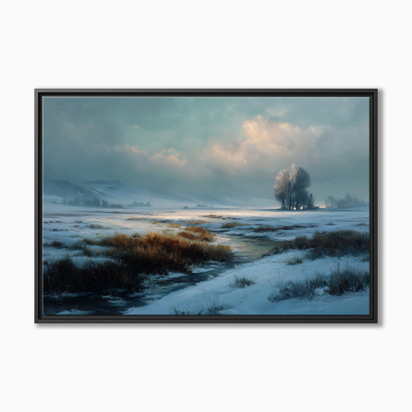 Misty Winter Meadow