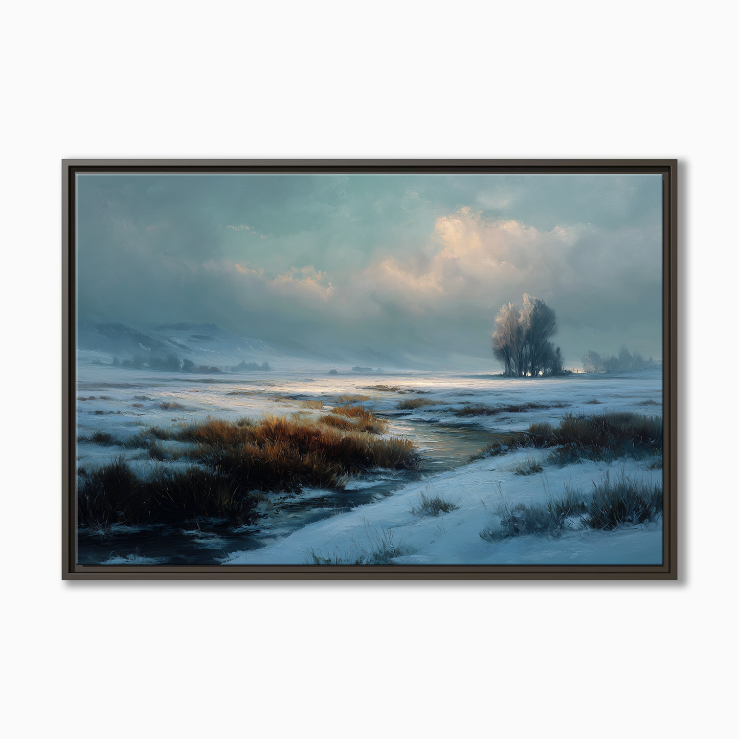 Misty Winter Meadow