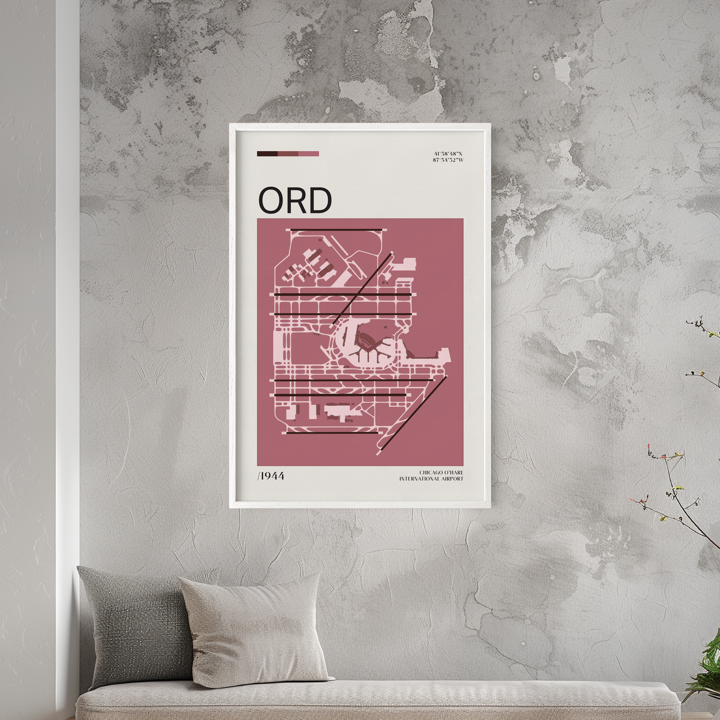 Chicago O'Hare International Airport Map
