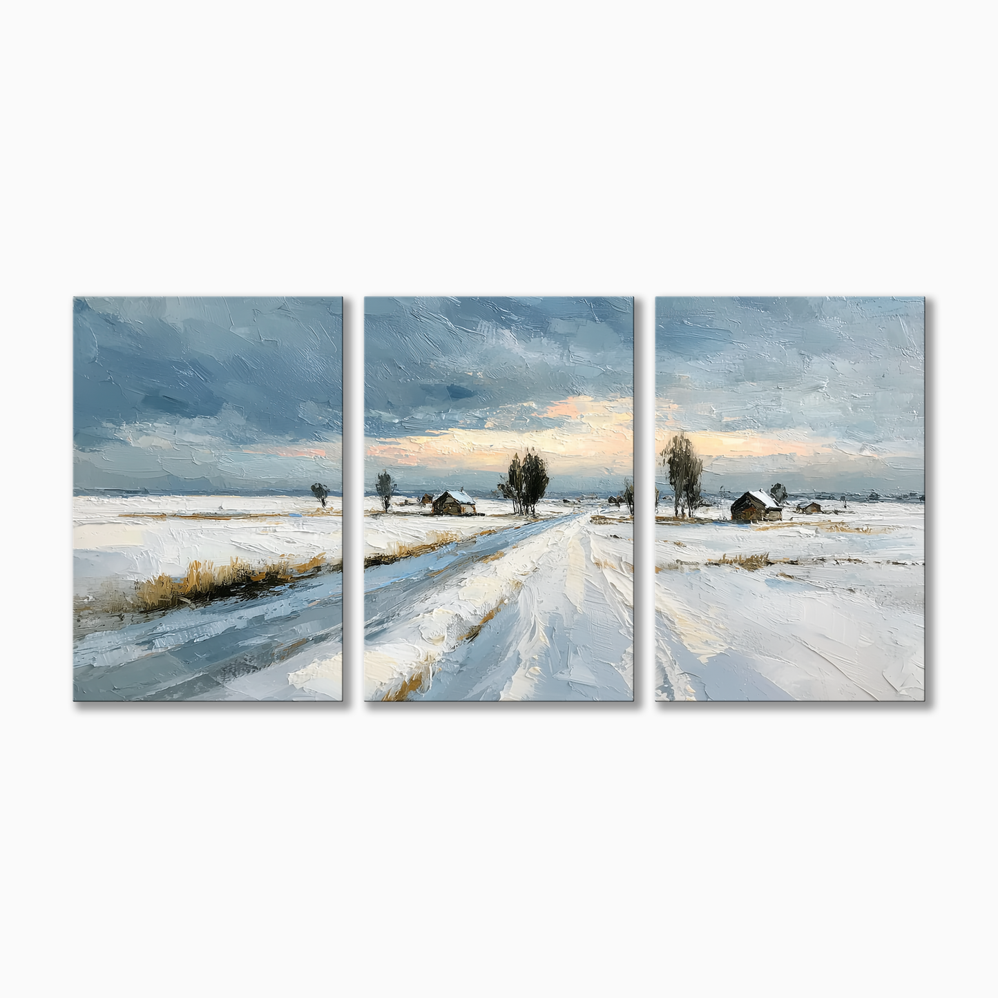 Winter Village Road