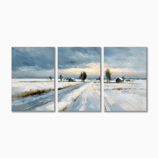 Winter Village Road