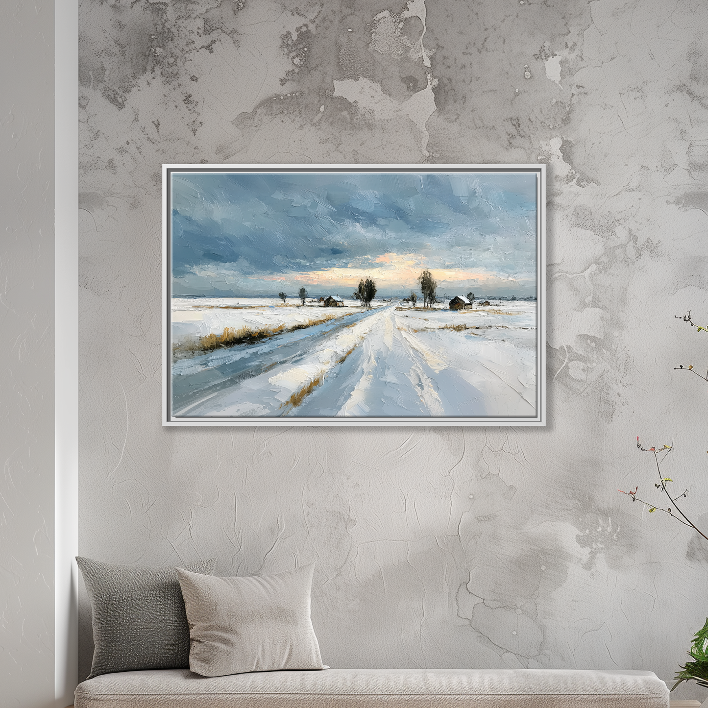 Winter Village Road