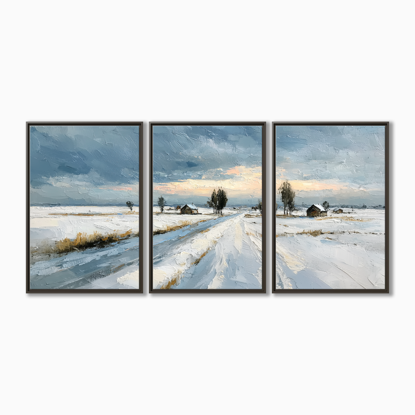 Winter Village Road