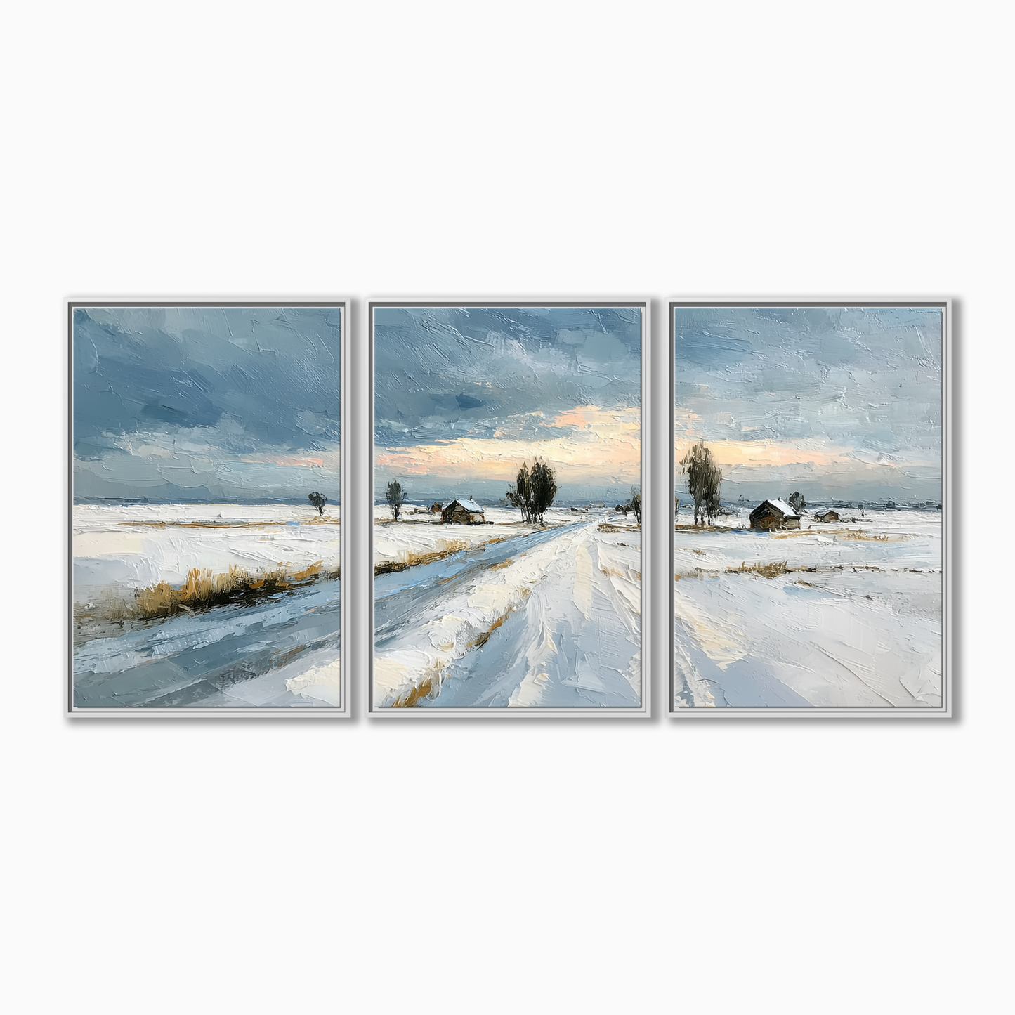 Winter Village Road