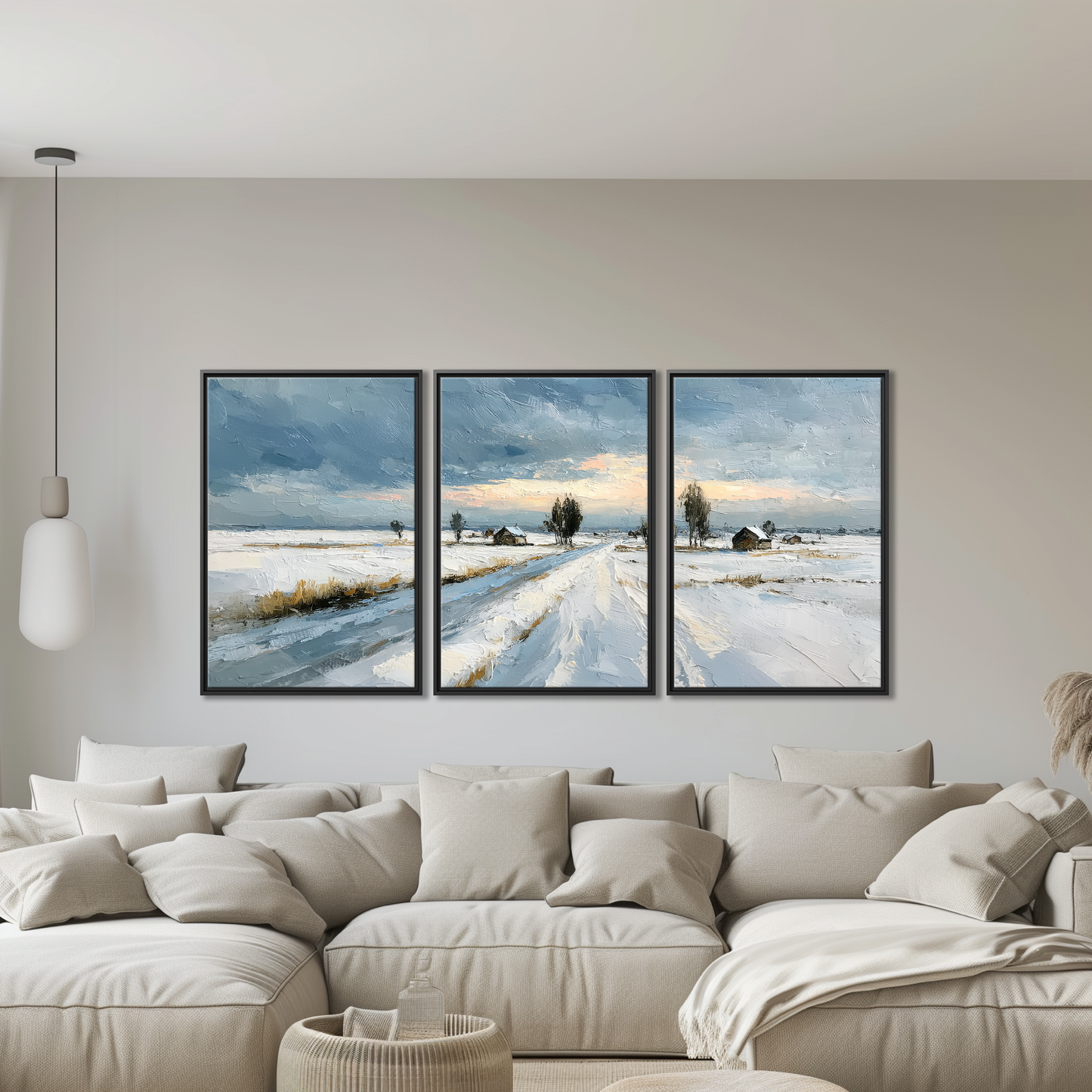 Winter Village Road