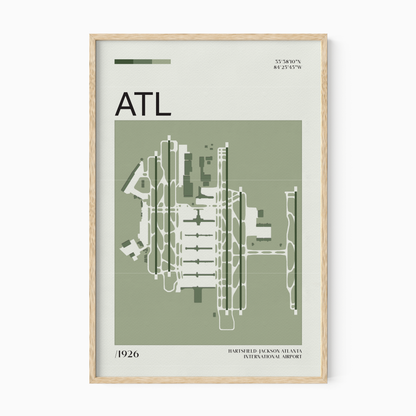 Hartsfield-Jackson Atlanta International Airport Map