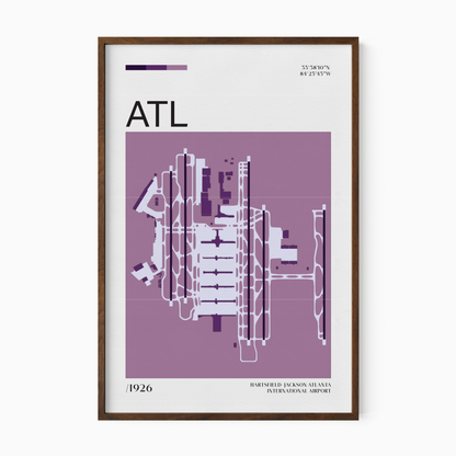 Hartsfield-Jackson Atlanta International Airport Map