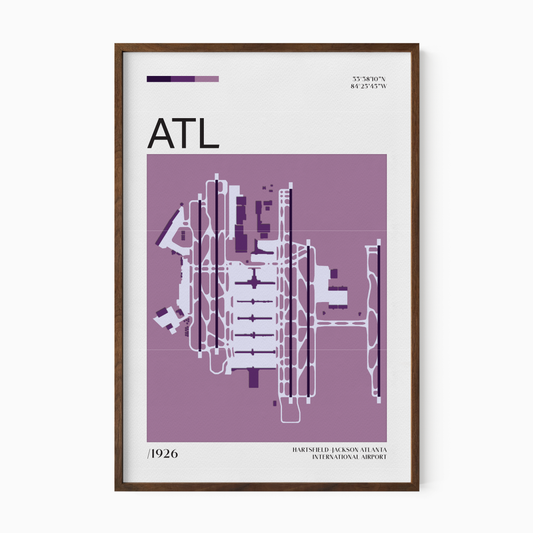 Hartsfield-Jackson Atlanta International Airport Map