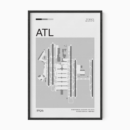 Hartsfield-Jackson Atlanta International Airport Map