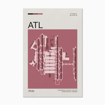 Hartsfield-Jackson Atlanta International Airport Map