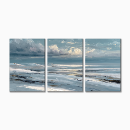 Abstract Winter Seascape