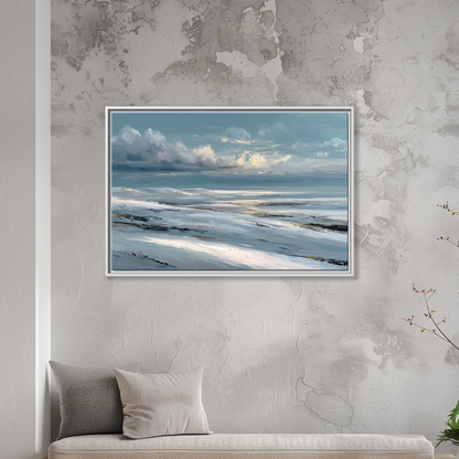 Abstract Winter Seascape