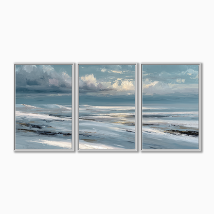 Abstract Winter Seascape