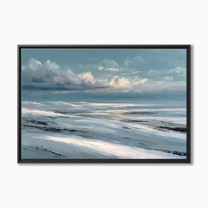Abstract Winter Seascape