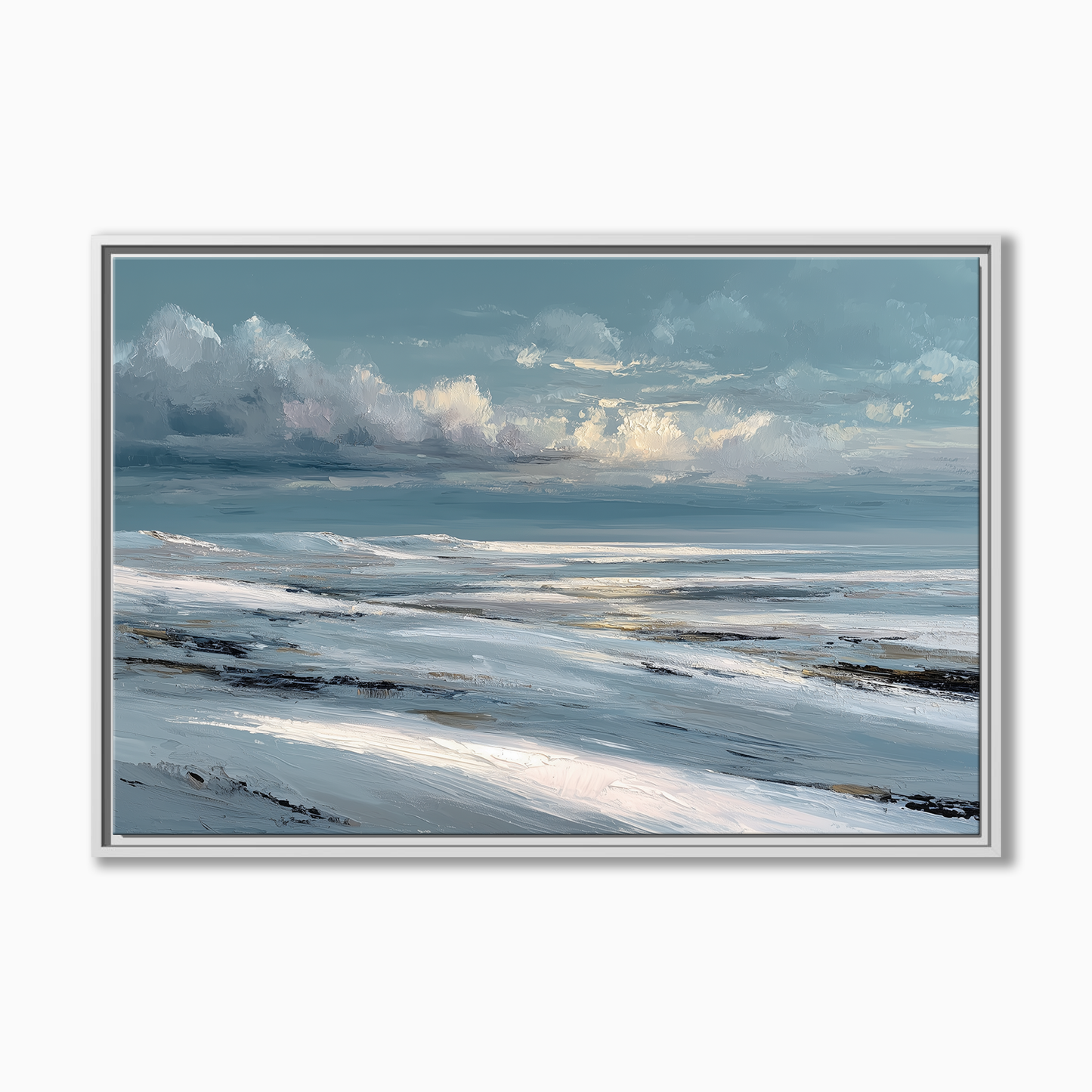 Abstract Winter Seascape
