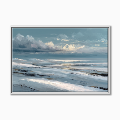 Abstract Winter Seascape