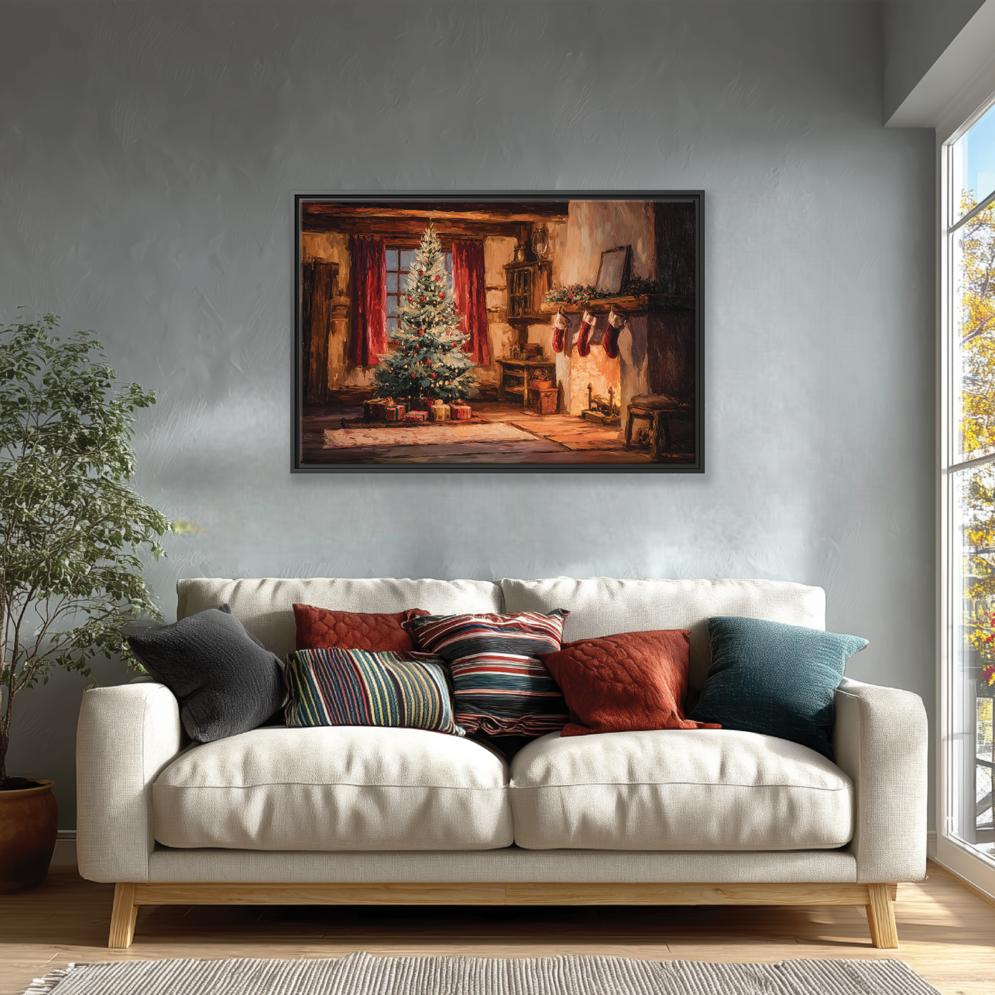 Christmas Living Room