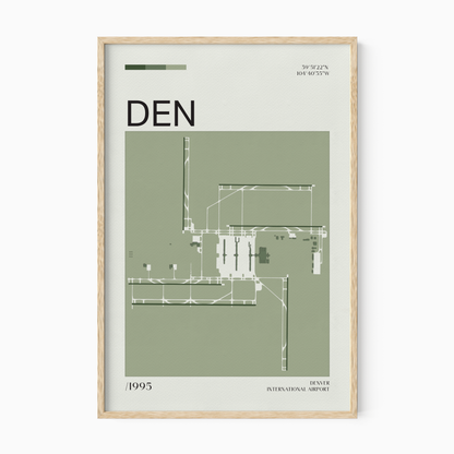 Denver International Airport Map