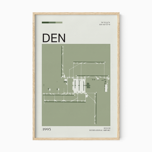 Denver International Airport Map