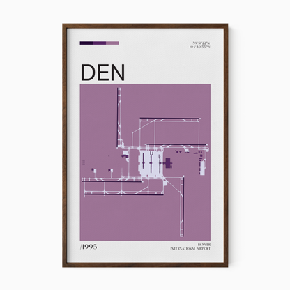 Denver International Airport Map