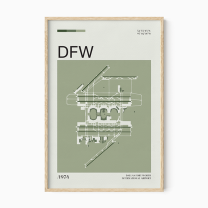 Dallas Fort Worth International Airport Map