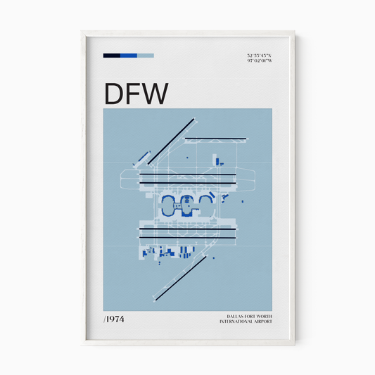 Dallas Fort Worth International Airport Map