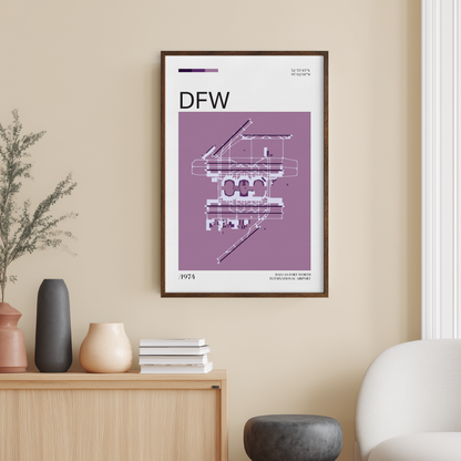 Dallas Fort Worth International Airport Map